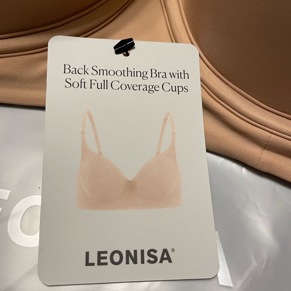 Leonisa Women's Back Smoothing Bra - Beige